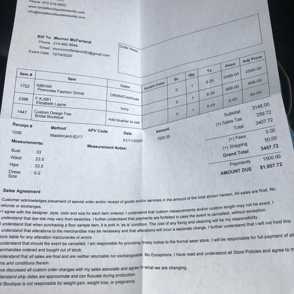 Pronovias wedding dress and veil - Picture 4 of 4